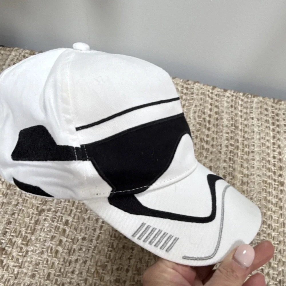 Disney Parks Star Wars Stormtrooper Adult Unisex Hat White Black